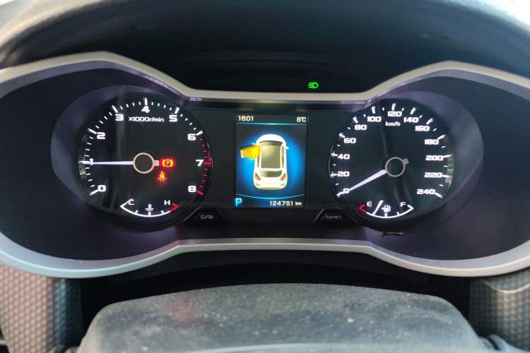 Used Geely Auto Emgrand GS 2017 Sport Edition 1.3T Automatic Smart Connectivity Model Instrument Cluster