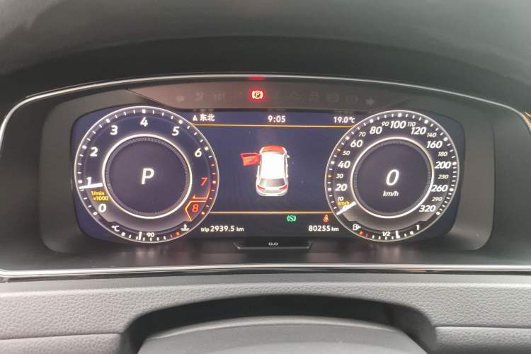 Used Volkswagen Golf 2020 280TSI DSG R-Line Version Instrument Cluster