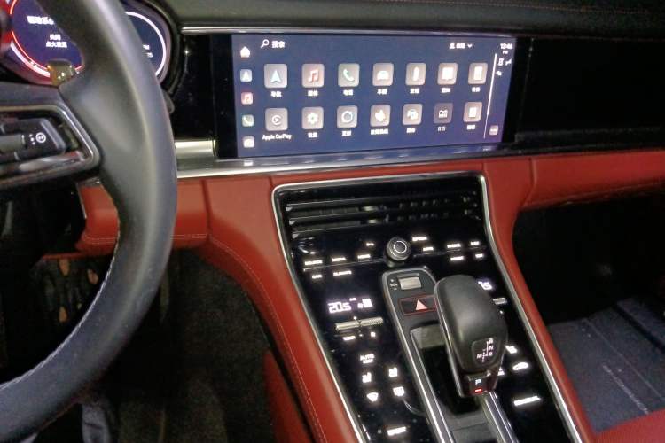 Used Porsche Panamera 2021 Panamera 2.9T Audio And AC Panel