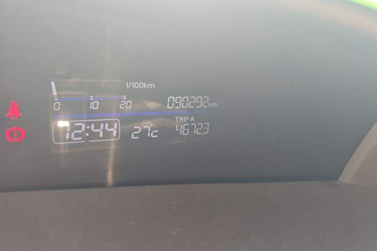 Used Honda Jade 2017 210TURBO CVT Fashion Edition 5-seater Odometer Close Up