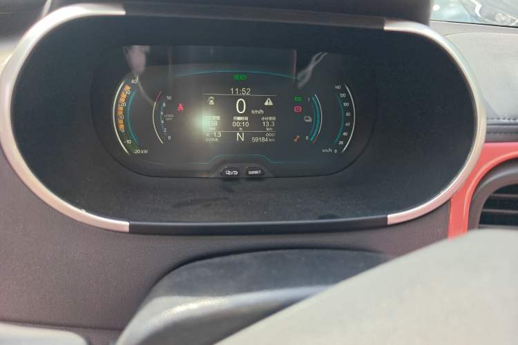 Used Chery Little Ant 2021 150 000 Yuan Ant Fan Edition Ant Stylish Version Lithium Iron Phosphate Odometer Close Up