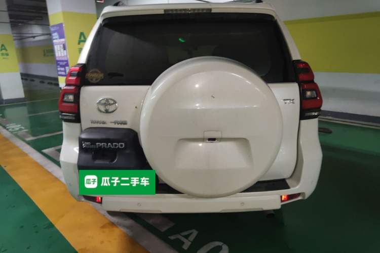 Used Toyota Prado 2018 3.5L Automatic TX-L NAVI with Rear-Mounted Spare Tire Rear