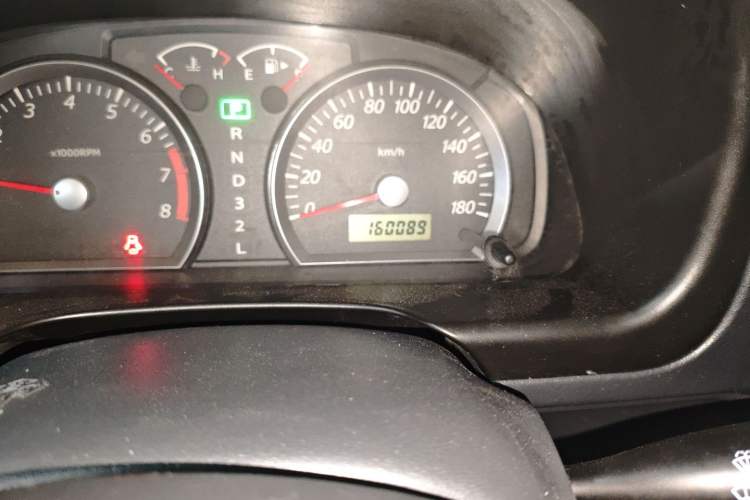 Used Suzuki Jimny 2009 1.3 AT Fashion Edition Odometer Close Up