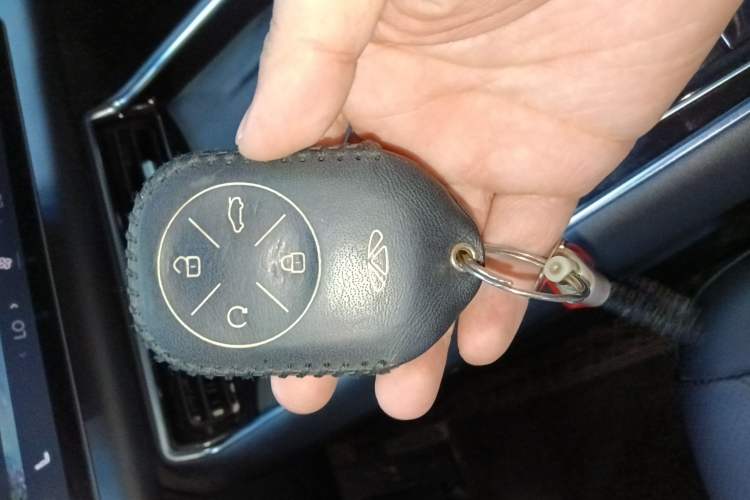 Used Fengyun T9 2024 120 Long-Range Flagship Version 7 Seats Ternary Lithium Vehicle Key