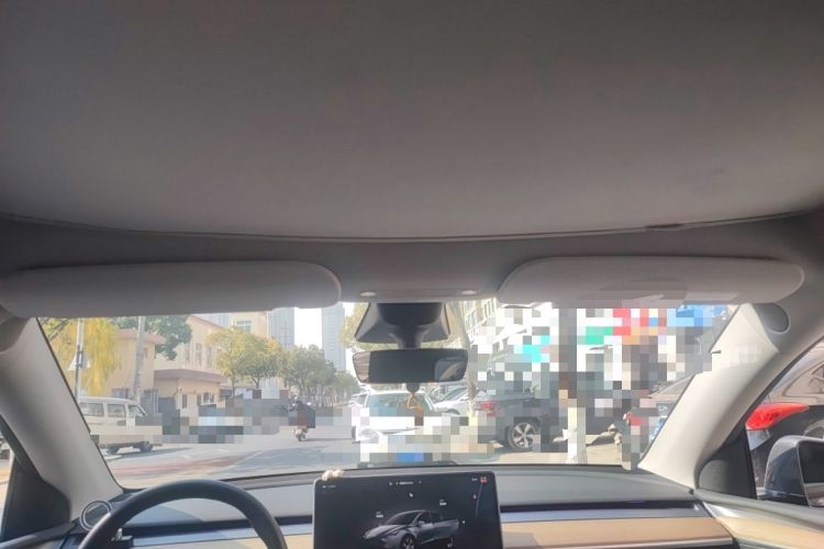 Used Tesla Model Y 2022 Long-Range All-Wheel-Drive Version Headliner