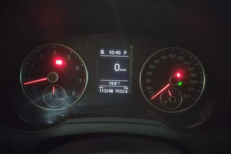 Used Volkswagen Sharan 2018 Revised Version 380TSI Comfort Edition 7-Seater Instrument Cluster