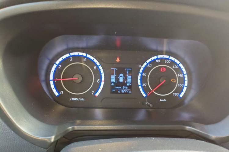 Used CHANGAN KAICHENG Ounuo S 2023 1.5L Deluxe Edition Dual-Steaming Air-Conditioned Passenger Van JL473QG 7 Seats Instrument Cluster