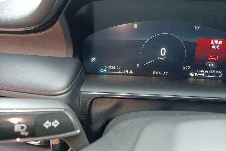 Used Lincoln Nautilus 2021 2.0T Four-Wheel Drive Luxury Edition Odometer Close Up