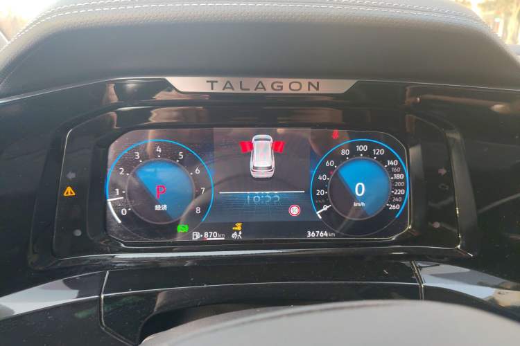 Used Volkswagen Talagon 2024 380TSI Four-Wheel Drive Luxury Jiajing Pro Shared-Experience Version 6 Seats Instrument Cluster