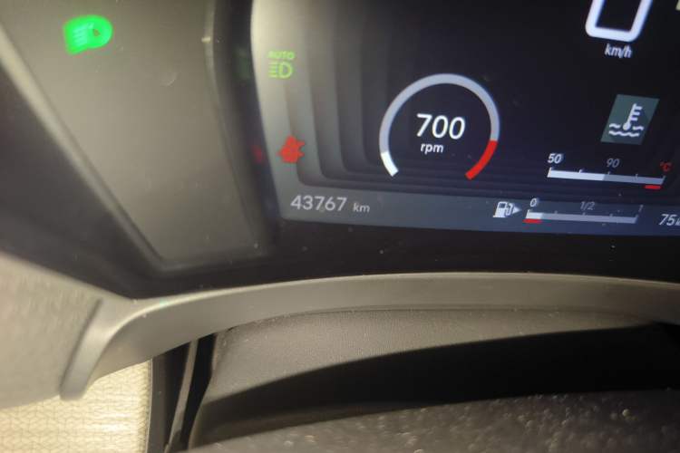 Used Citroen C5 X 2022 1.6T Flagship Extraordinary Edition – Year of the Tiger New Beginnings Version Odometer Close Up