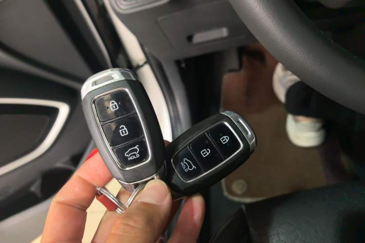 Used Hyundai ix35 2019 2.0L Automatic 2WD Zhiyong·Changxiang Edition China V Standard Vehicle Key