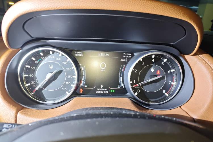 Used Maserati Levante 2021 3.0T Standard Edition Instrument Cluster