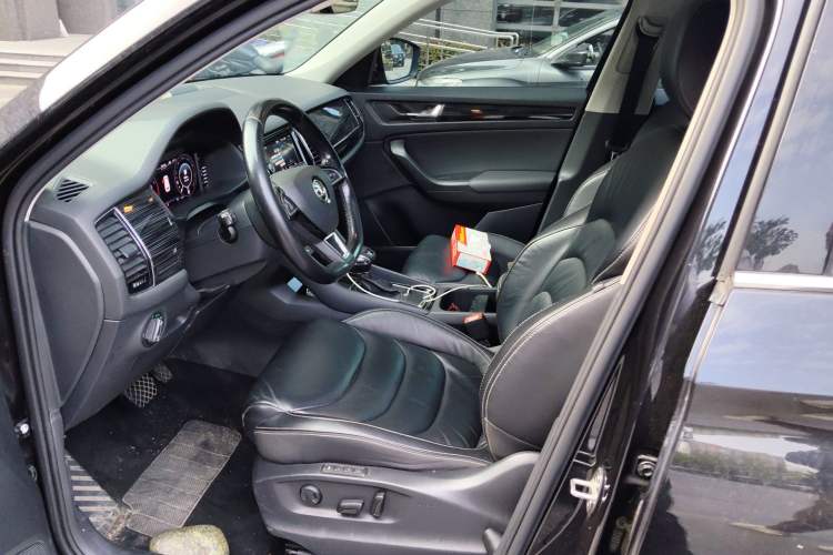 Used Skoda Kodiaq 2019 Facelifted TSI330 7-Seater Two-Wheel-Drive Luxury Enjoyment Edition China VI Standard Left Front Seat