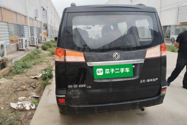 Used Dongfeng Shuaike 2011 1.5L Manual Standard Model 7 Seats China IV Standard Rear