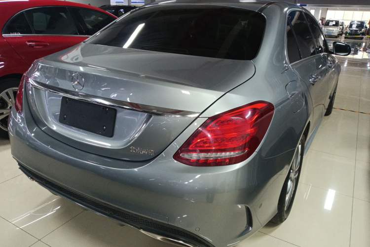 Used Mercedes-Benz C-Class 2016 C 180 L Sport Edition Rear Right 45 Deg