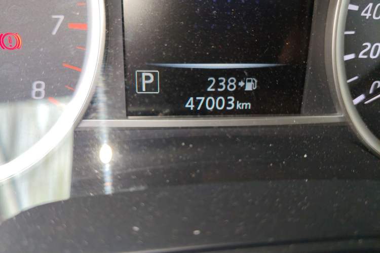 Used Nissan Tiida 2021 1.6L CVT Smart Drive Edition Odometer Close Up