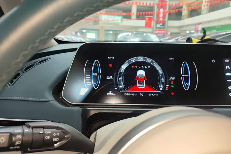 Used ORA Good Cat 2021 400km Standard Range Muse Edition Lithium Iron Phosphate Instrument Cluster