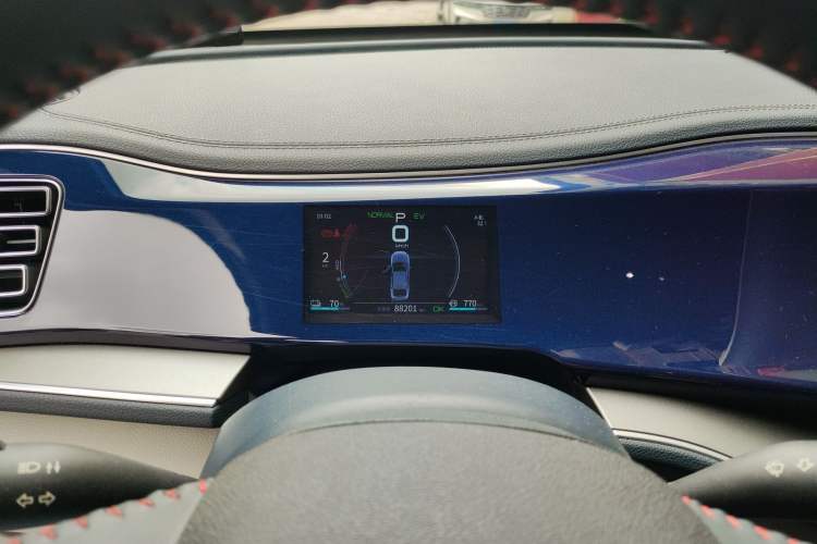 Used BYD Qin PLUS 2021 DM-i 55KM Flagship Model Instrument Cluster