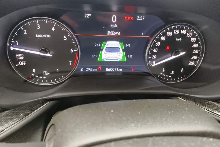 Used Buick Envision 2022 Encore S 552T Two-Wheel-Drive Luxury Model Odometer Close Up