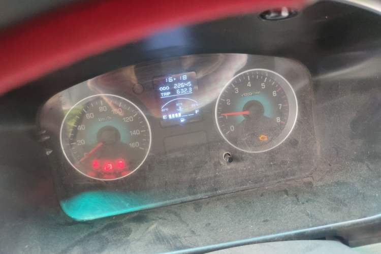 Used Jinbei Hiace X30 2021 1.5L Comfort Plus Central Air-Conditioned Van China VI Standard SWC15M Odometer Close Up