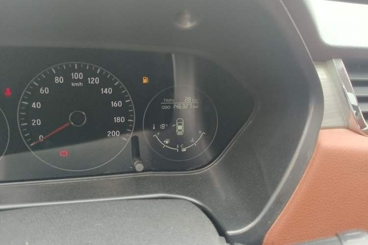 Used HYOSOW S3 2016 S3L 1.5L Manual Premium Edition Odometer Close Up