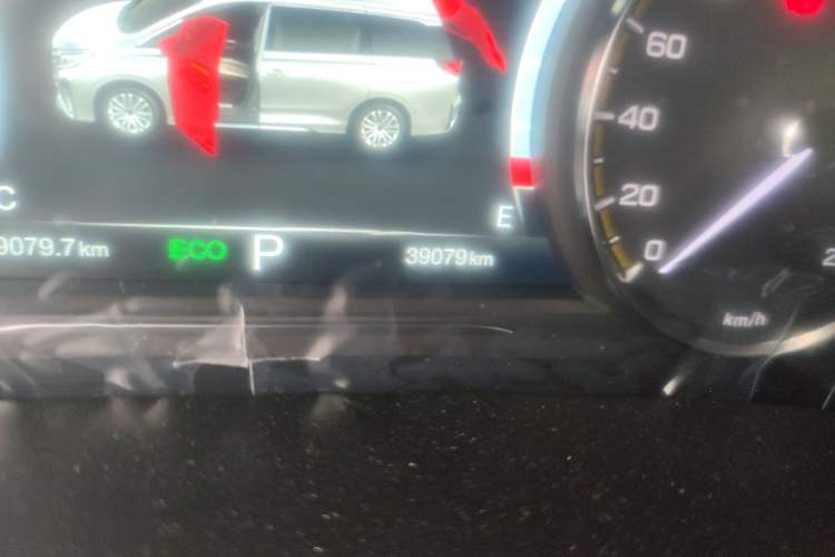 Used GAC Trumpchi M8 2023 Lingxiu Series 390T Luxury Edition Odometer Close Up