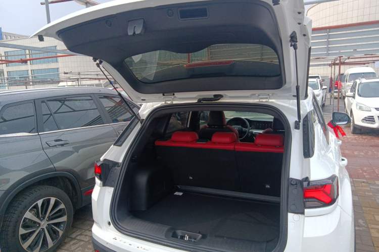 Used CHANGAN CS35PLUS 2021 Blue Whale NE 1.4T DCT Luxury Model Trunk