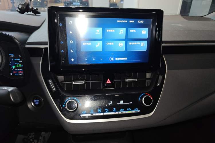 Used Toyota Levin 2021 185T CVT Sport Edition Audio And AC Panel