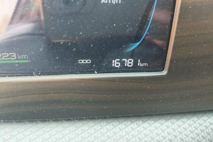 Used BYD Song Pro New Energy 2025 Second-Generation DM-i 75KM Overachiever Trim Odometer Close Up