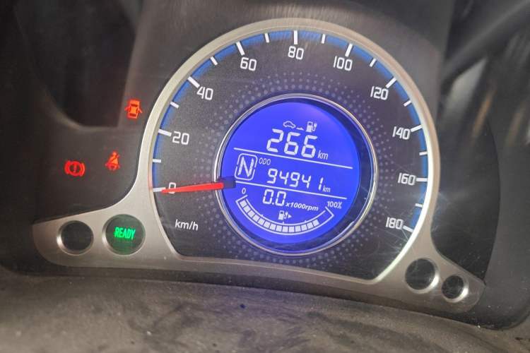 Used CHANGAN OSHAN Benni E-Star 2021 National Edition Xin Yue Version Lithium Iron Phosphate (31.18 kWh) Odometer Close Up