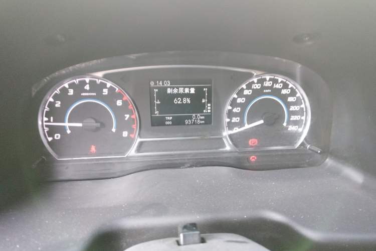 Used JMC Transit 2021 2.8T Space King Standard Version Short Wheelbase Mid-Height Roof 3-Seater Diesel Euro VI JX493 Instrument Cluster