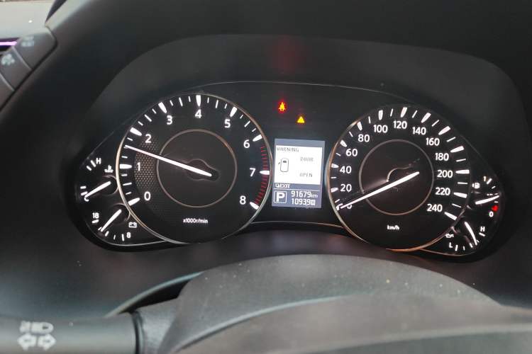 Used Nissan Patrol  Odometer Close Up