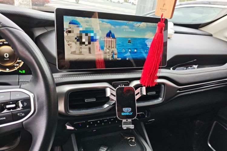 Used Geely Auto Haoyue 2020 1.8TD DCT Flagship 7-Seater Audio And AC Panel