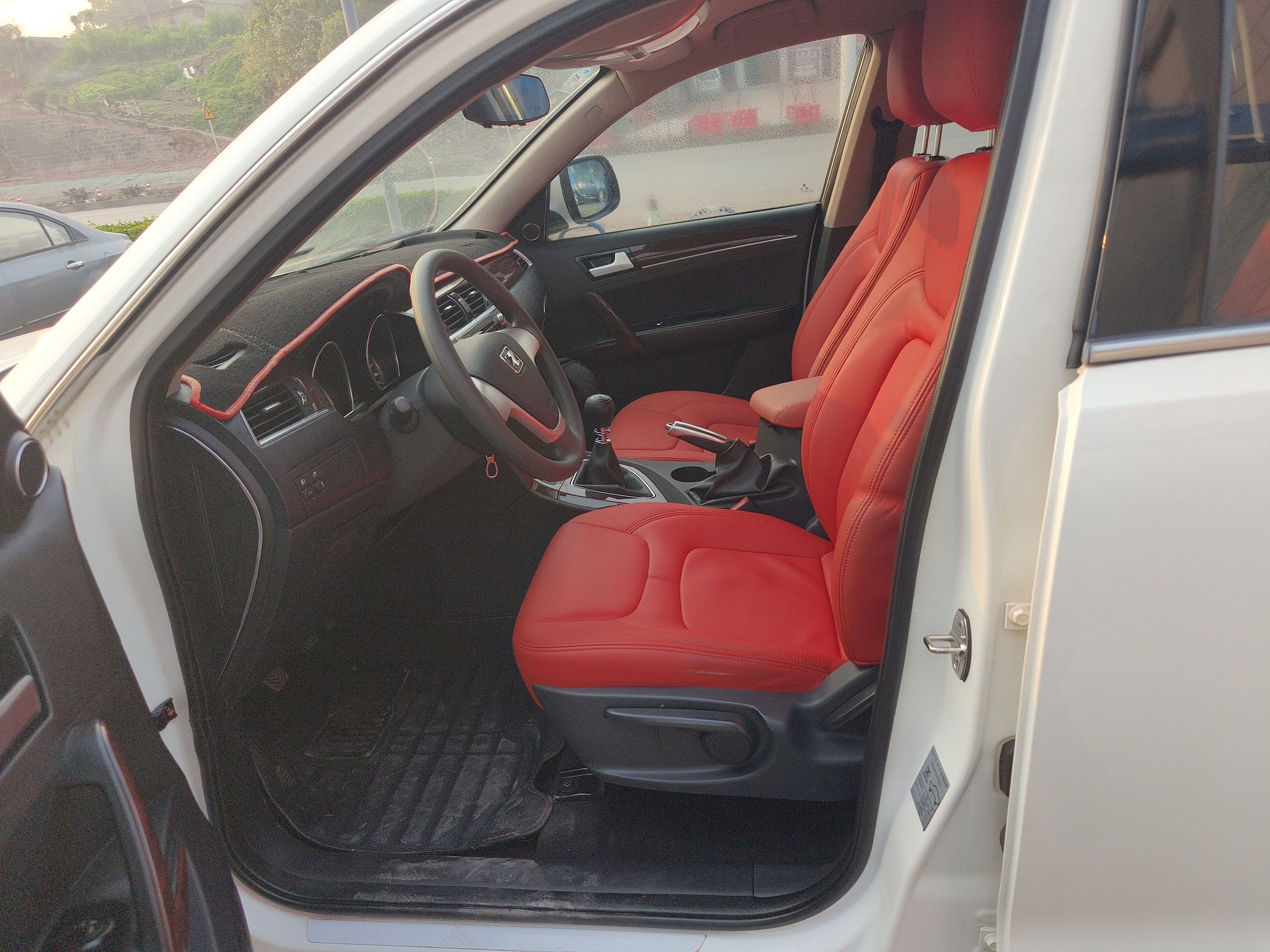 Avant de la voiture