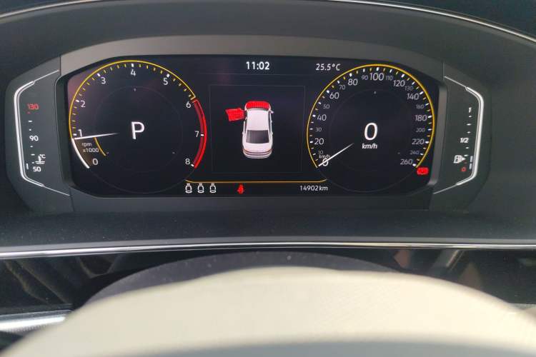 Used Volkswagen Passat 2024 330TSI Elite Edition Odometer Close Up