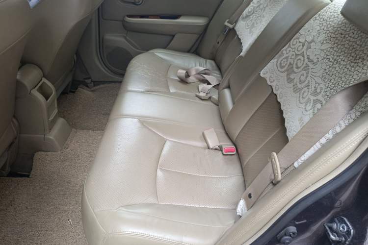 Used Nissan Tiida Sedan 2009 1.6L Automatic Tech Edition Left Rear Seat