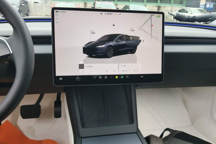 Used Tesla Model 3 2025 Rear-Wheel-Drive Version Audio And AC Panel