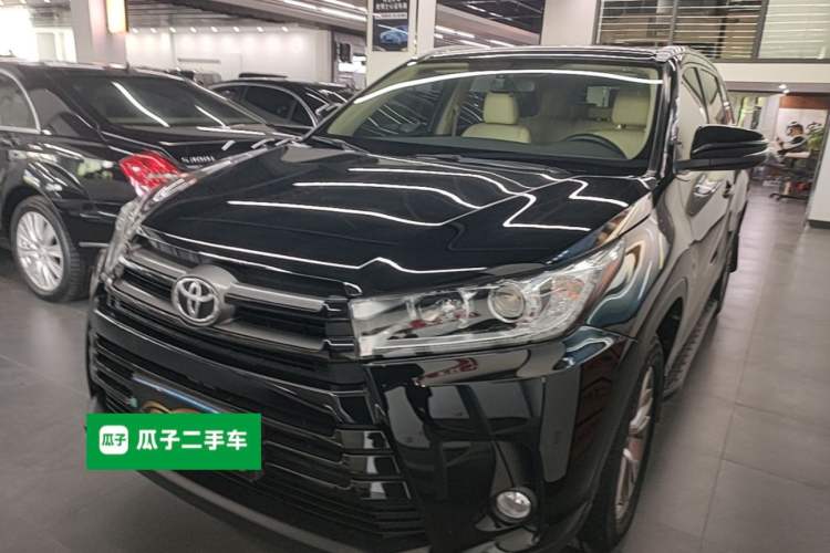 Used Toyota Highlander 2021 2.0T Four-Wheel Drive Elite Edition 7-Seater