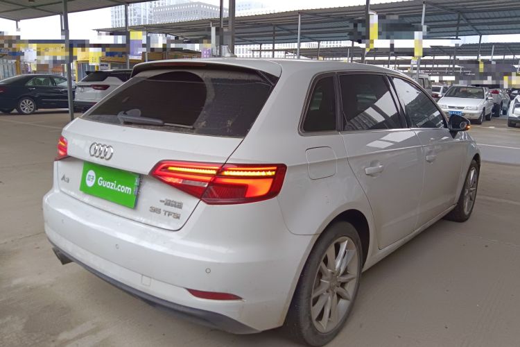 Used Audi A3 2018 30th Anniversary Edition Sportback 35 TFSI Ambition Model Rear Right 45 Deg