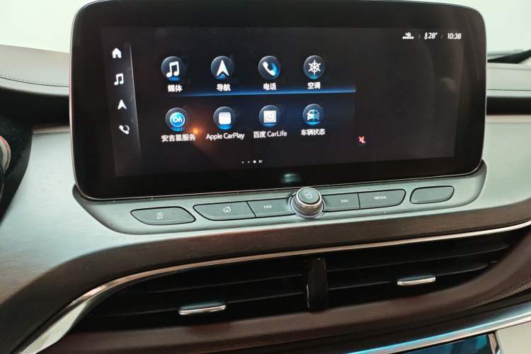 Used Buick GL8 2023 Land Executive Class Smart Enjoyment Model Audio And AC Panel