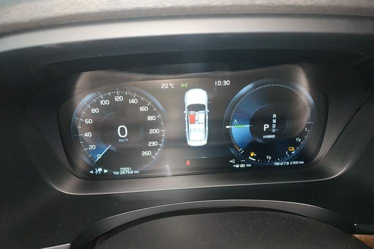 Used Volvo S90 New Energy 2021 T8 eDrive Hybrid Zhiyi Luxury Edition Instrument Cluster