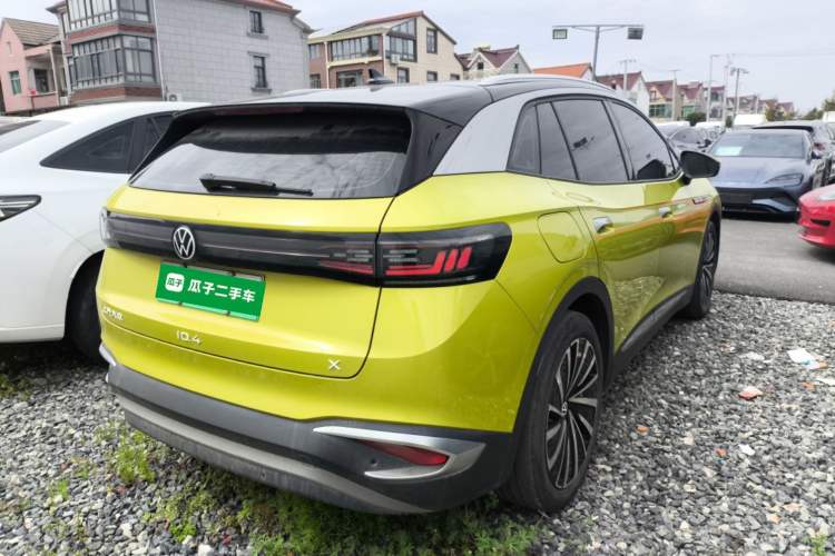 Used Volkswagen ID.4 X 2021 Pro Smart Long-Range Edition Rear Right 45 Deg