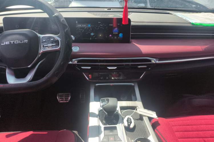 Used JETOUR X70 PLUS 2023 1.6T DCT Stronger 7-Seater Audio And AC Panel