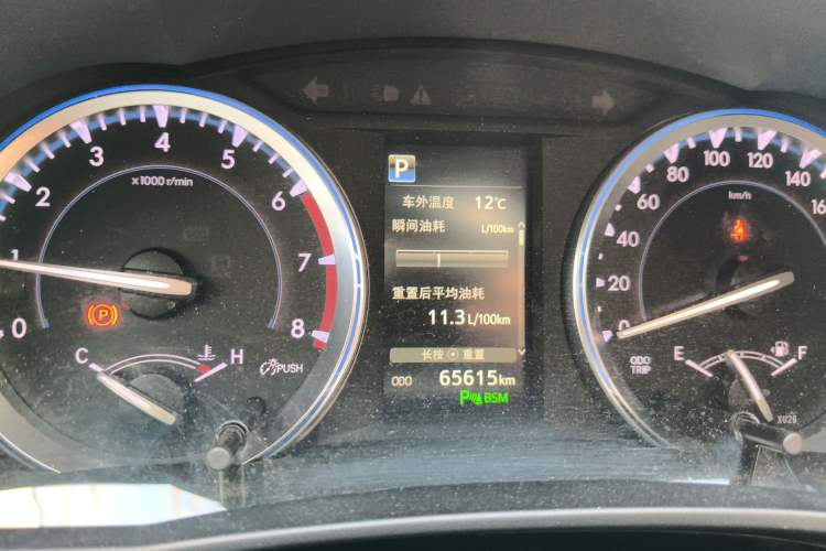 Used Toyota Highlander 2018 2.0T Four-Wheel Drive Supreme Edition 7-Seater China VI Instrument Cluster