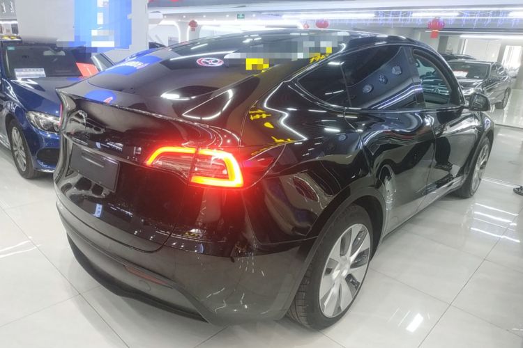 Used Tesla Model Y 2022 Revised Version Rear-Wheel Drive Rear Right 45 Deg