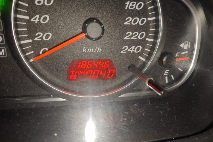 Used Mazda 6 2013 2.0L Automatic Fashion Edition Odometer Close Up