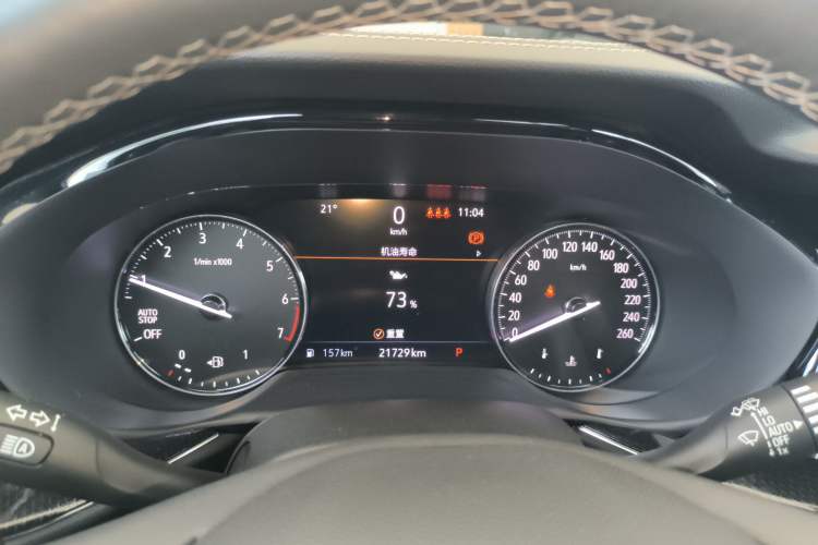 Used Buick Envision 2021 Encore Plus 652T Five-Seat Luxury Model Instrument Cluster