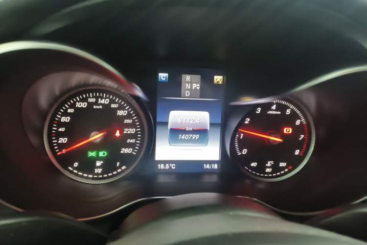 Used Mercedes-Benz C-Class 2018 C 180 L Fashion Edition Sport Version Instrument Cluster