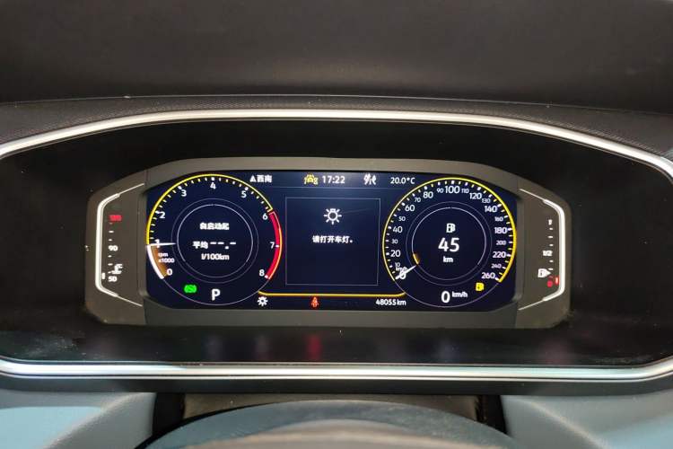 Used Volkswagen Tharu 2023 300TSI Two-Wheel-Drive Full Moon Edition Instrument Cluster