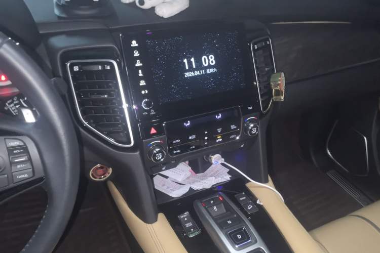 Used Honda UR-V 2020 370TURBO Four-Wheel Drive Prestige Edition Audio And AC Panel